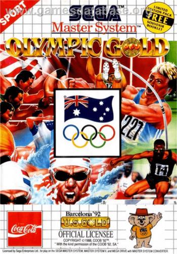 Cover Olympic Gold - Barcelona '92 for Master System II